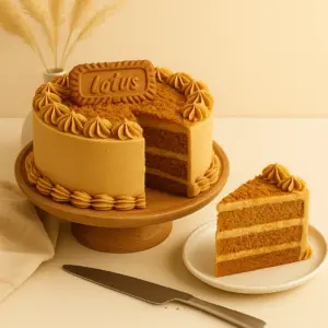 lotus biscoff cake