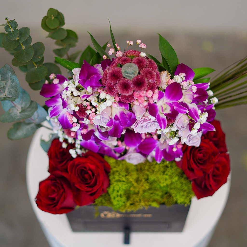 Crimson Velvet Box - Image 2