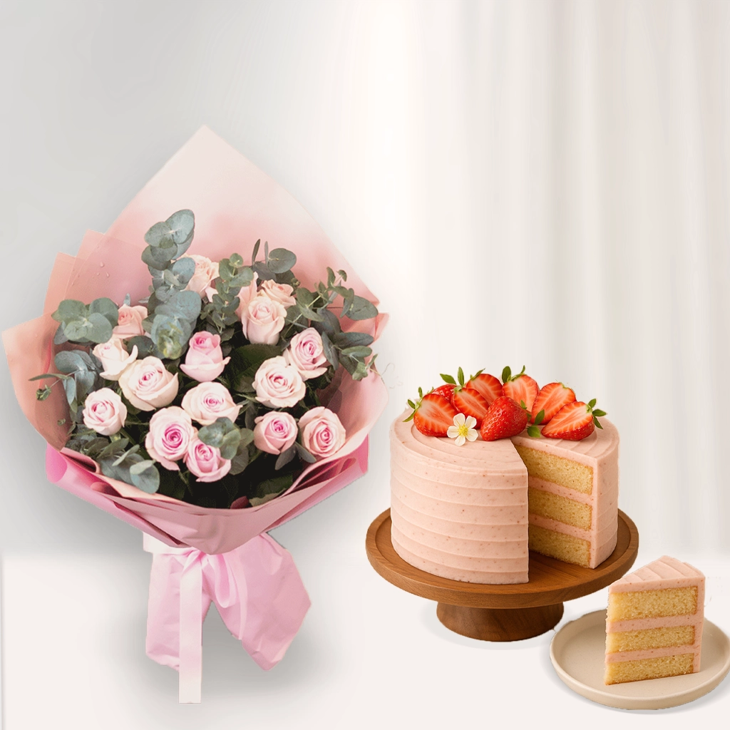 Cotton Candy Blush & Strawberry Silk