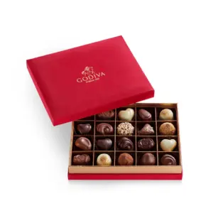 VELVET GIFT BOX, 20PC (Red)