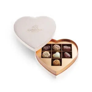 Velvet Heart Gift Box, 7PC (Beige)